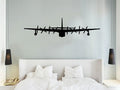 Hughes H-4 Airplane Silhouette Vinyl Wall Decal