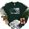 I Like Pig Butts and I Cannot Lie Crew Neck T-Shirt