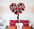 Heart Tree Vinyl Home Decor Wall Decal 