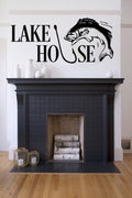 Lake House Vinyl Home Decor Wall Decal 