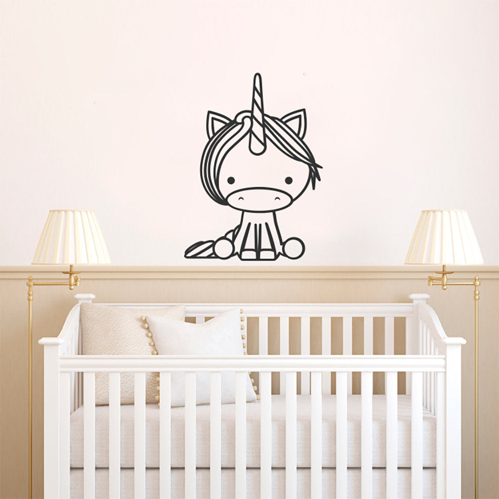 Unicorn Vinyl Home Decor Wall Decal 