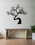 Curvy Tree Vinyl Home Decor Wall Decal 