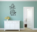 Salt In The Air Sand In My Hair Beach Vinyl Home Decor Wall Decal Words 