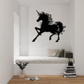Unicorn Silhouette Vinyl Home Decor Wall Decal 