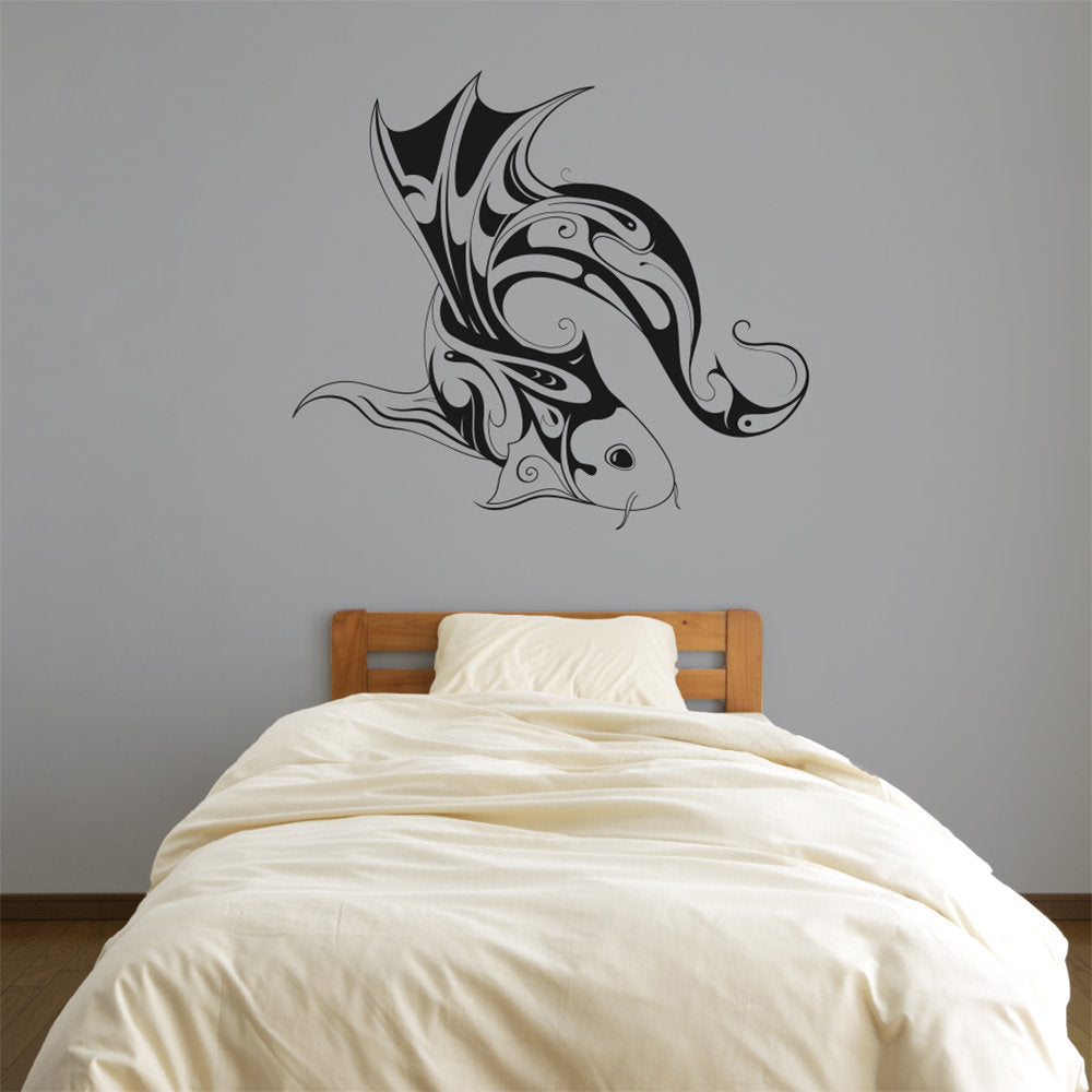 Fish Vinyl Home Decor Wall Decal 