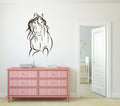 Horse Silhouette Vinyl Home Decor Wall Decal 
