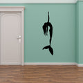 Mermaid Silhouette Vinyl Home Decor Wall Decal 