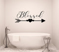 Blessed Arrow Vinyl Home Decor Wall Decal 