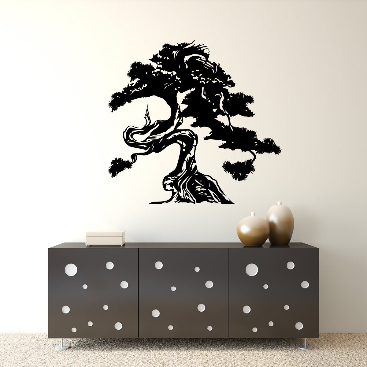 Bonsai Tree Vinyl Home Decor Wall Decal 
