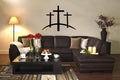 Crosses Vinyl Home Decor Wall Decal 