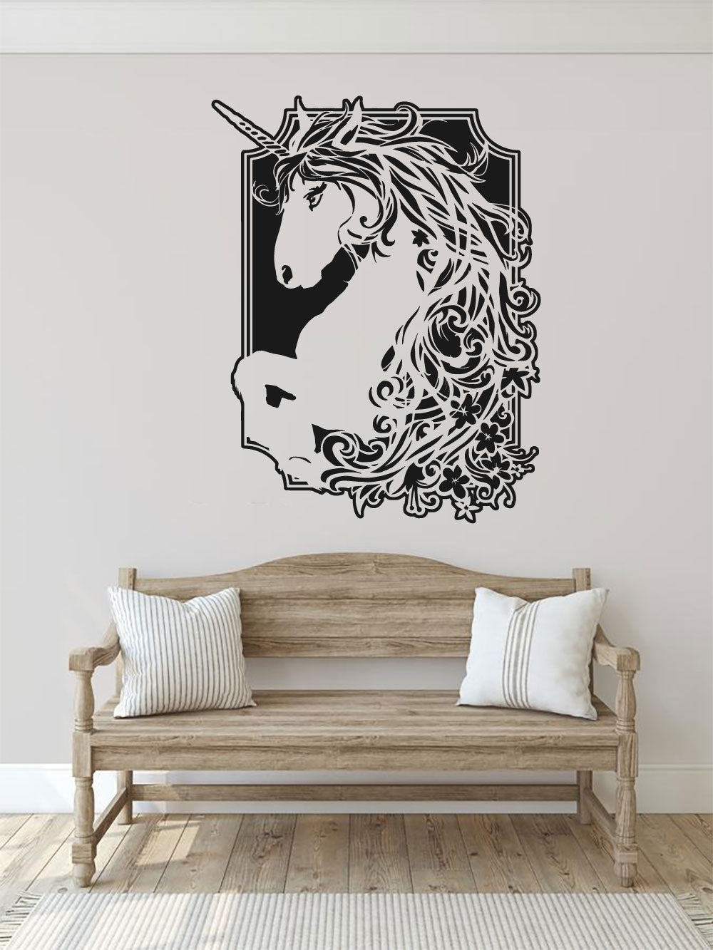 Unicorn Vinyl Home decor Wall Decal 