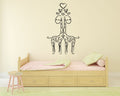 Giraffes Heart Silhouette Vinyl Home Decor Wall Decal 
