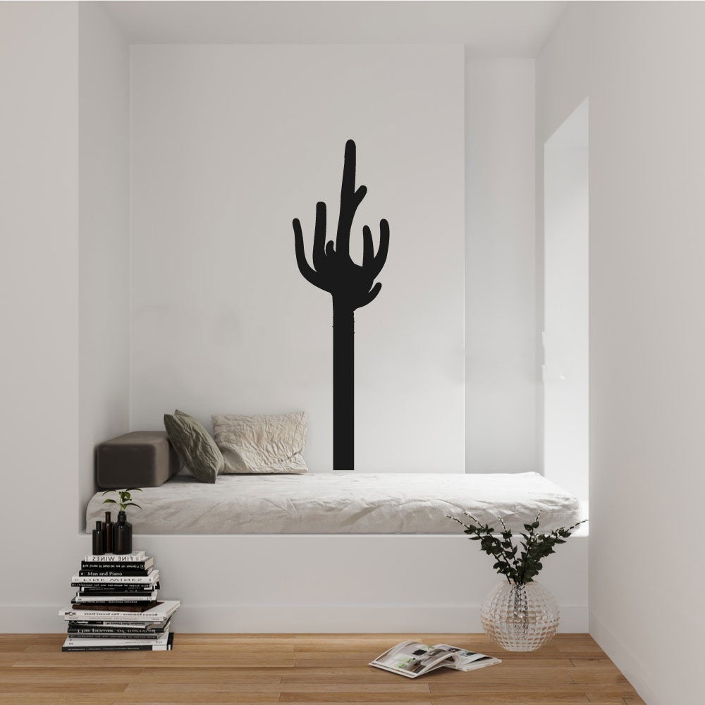 Saguaro Cactus Silhouette Vinyl Home Decor Wall Decal 
