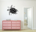 Ocean Sea Turtle Vinyl Home Decor Wall Decal