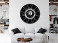Zodiac Astrology Sign Wheel Sun Moon ConstellationsVinyl Home Decor Wall Decal 