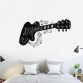Guitar and Music Notes Vinyl Home Decor Wall Decal 