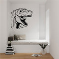 Dinosaur T-Rex Silhouette Vinyl Home Decor Wall Decal 