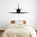 Douglas A-4 Skyhawk Military Navy Airplane Silhouette Vinyl Home Decor Wall Decal 