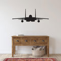 MD F-15 Eagle Air Force Fighter Jet Military Airplane Silhouette Vinyl Home Decor Wall Decal 