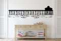 Ocean Beach Pier Silhouette Vinyl Home Decor Wall Decal