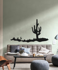 Saguaro Cactus Silhouette Vinyl Home Decor Wall Decal 
