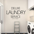 Deluxe Laundry Service JK Do It Yourself Vinyl Home Decor Wall Decal 