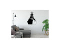 Military Battleship Warship Silhouette Vinyl Home Decor Wall Decal 