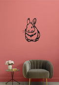 Bunny Rabbit Vinyl Home Decor Wall Decal 