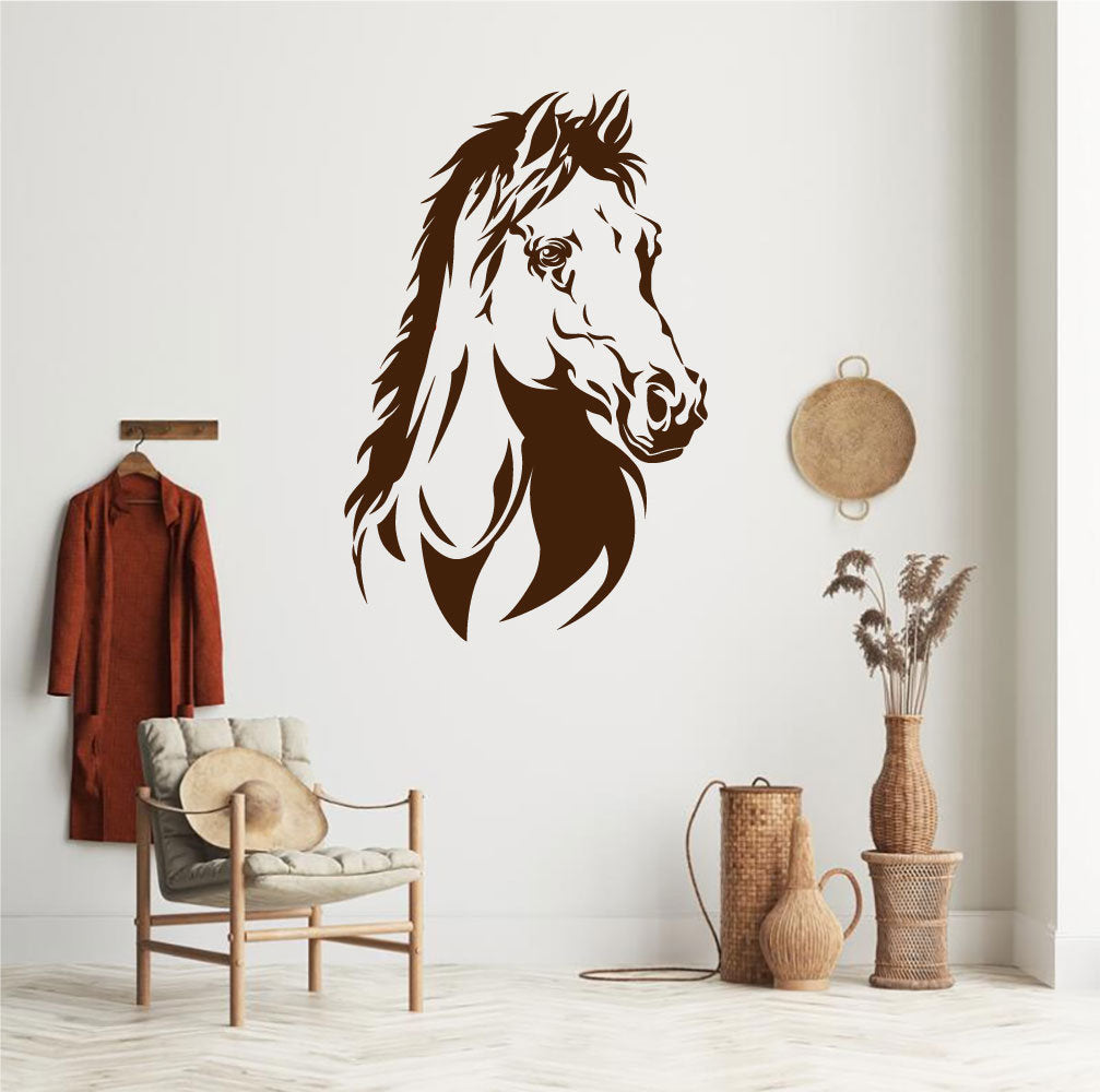 Horse Vinyl Home Decor Wall Decal 