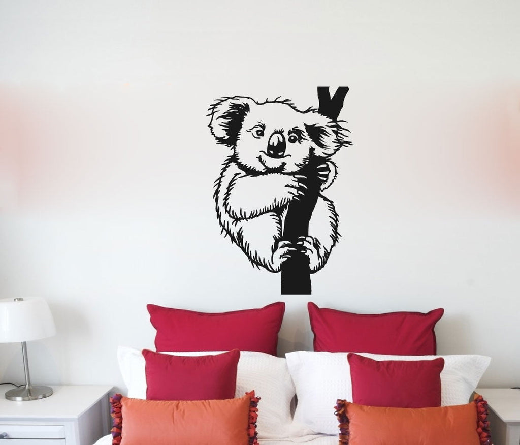 Koala Bear Vinyl Home Decor Wall Decal 