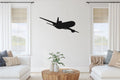 Lockheed L-1011 Airplane Silhouette Vinyl Home Decor Wall Decal 