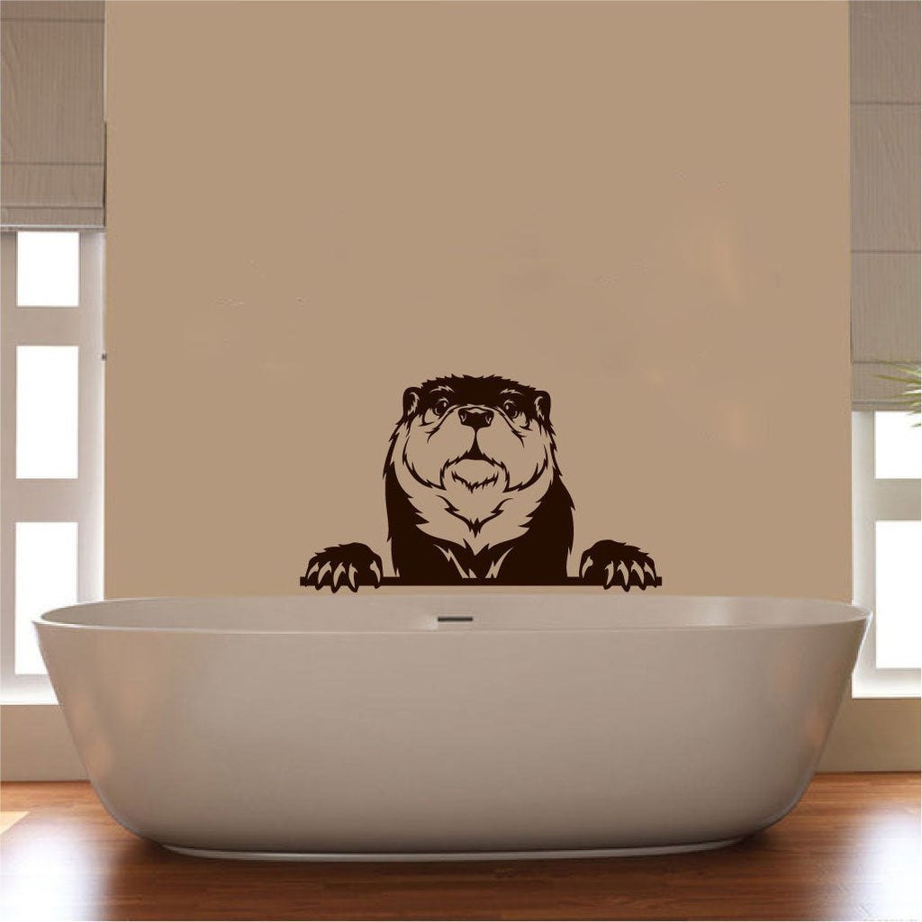 Otter Vinyl Home decor Wall Decal