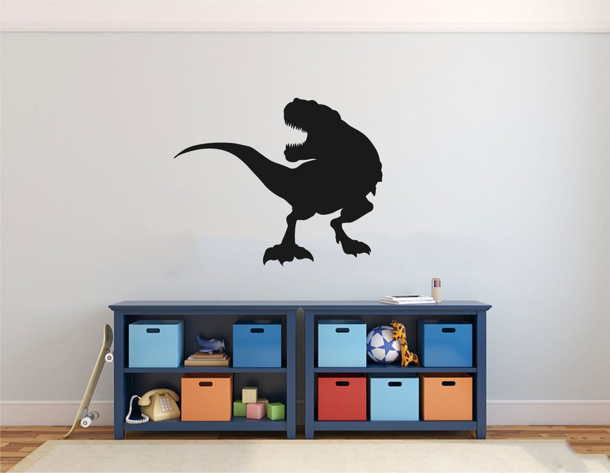 T-Rex Tyrannosaurus Rex Dinosaur Silhouette Vinyl Home Decor Wall Decal 