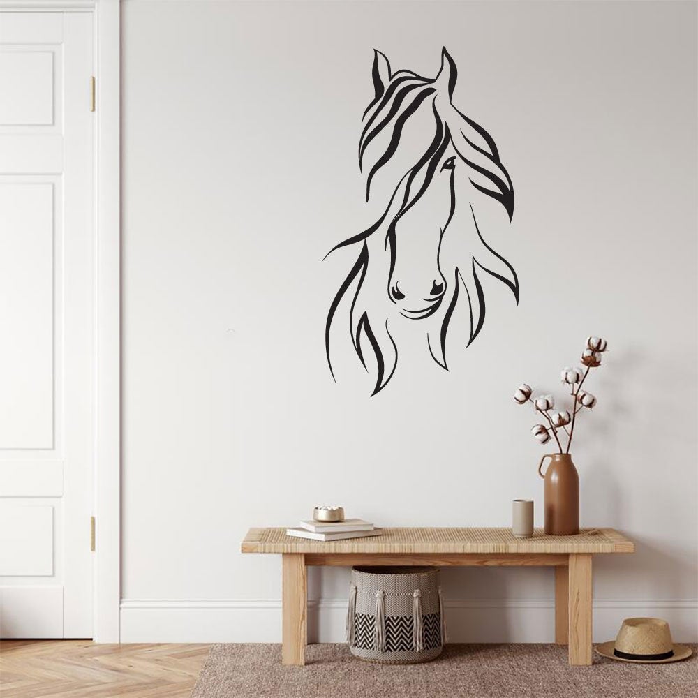Horse Vinyl Home Decor Wall Decal 
