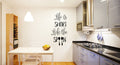 Life Is Short Lick The Spoon Kitchen Vinyl Home Decor Wall Decal 
