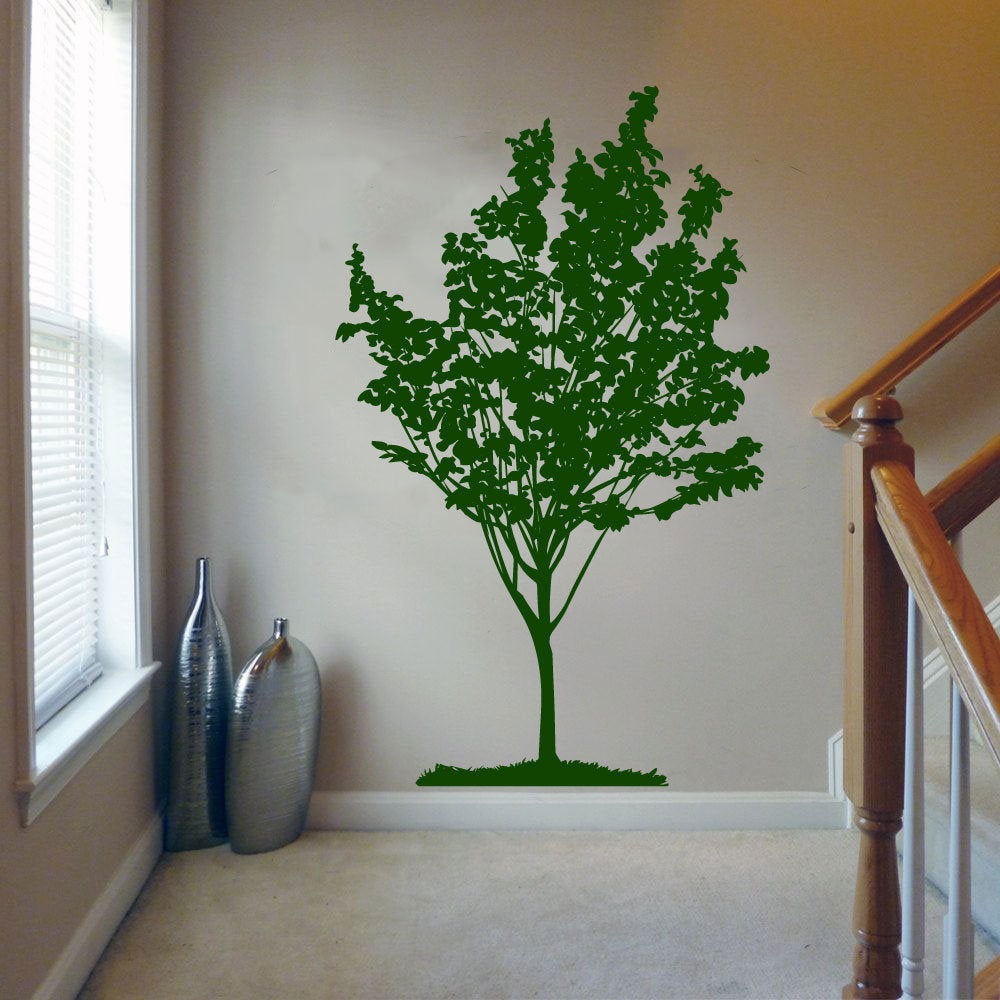 Tree SilhouetteVinyl Home Decor Wall Decal 