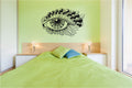 Eye Zentangle Vinyl Home Decor Wall Decal 