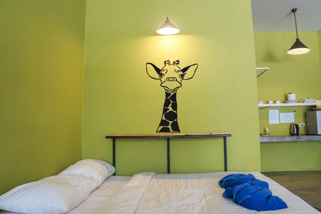 Giraffe Vinyl Home Decor Wall Decal 
