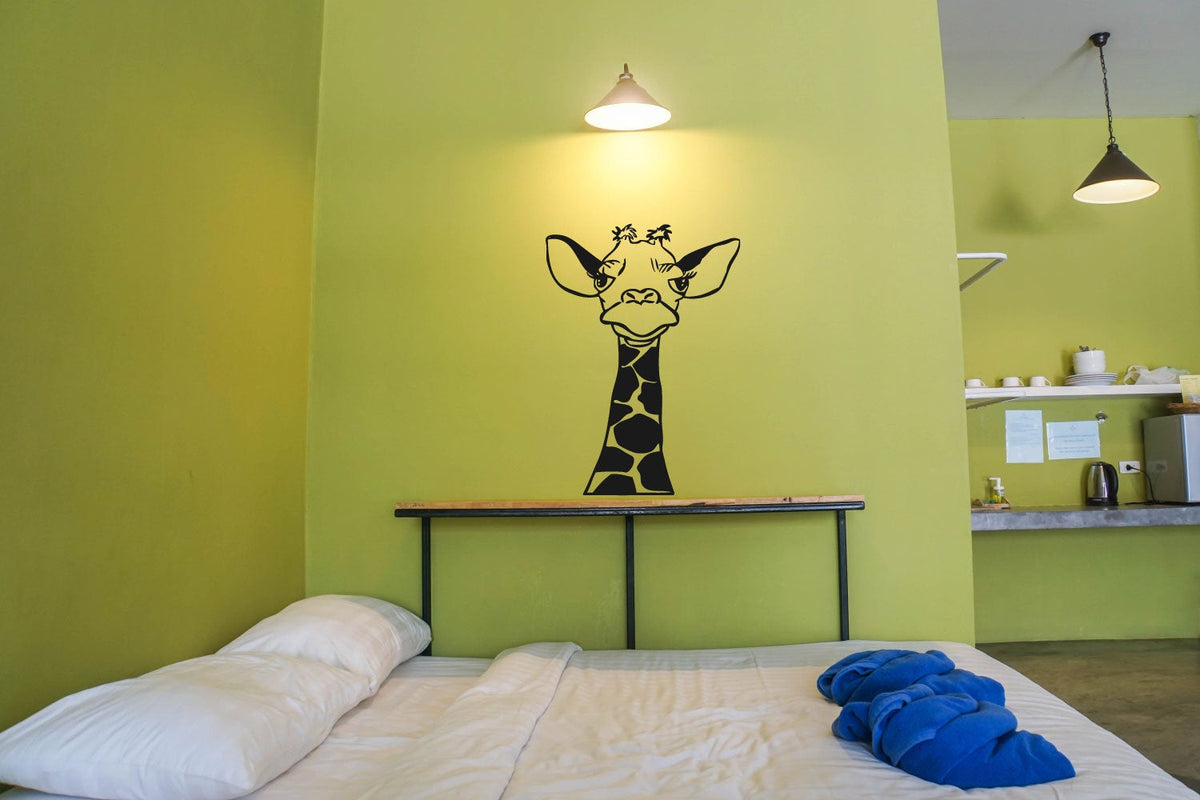 Giraffe Vinyl Home Decor Wall Decal 