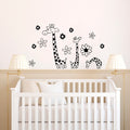 Giraffes Vinyl Home Decor Wall Decal 