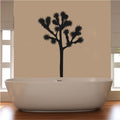 Joshua Tree Cactus Silhouette Vinyl Wall Decal