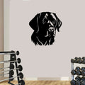 Labrador Lab Dog Vinyl Wall Decal