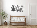 Let It Snow Christmas Vinyl Wall Decal