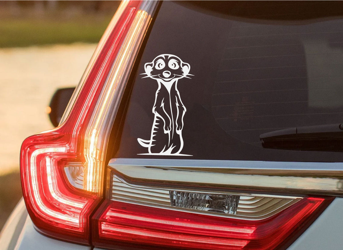 Cute Meerkat Vinyl Wall Decal