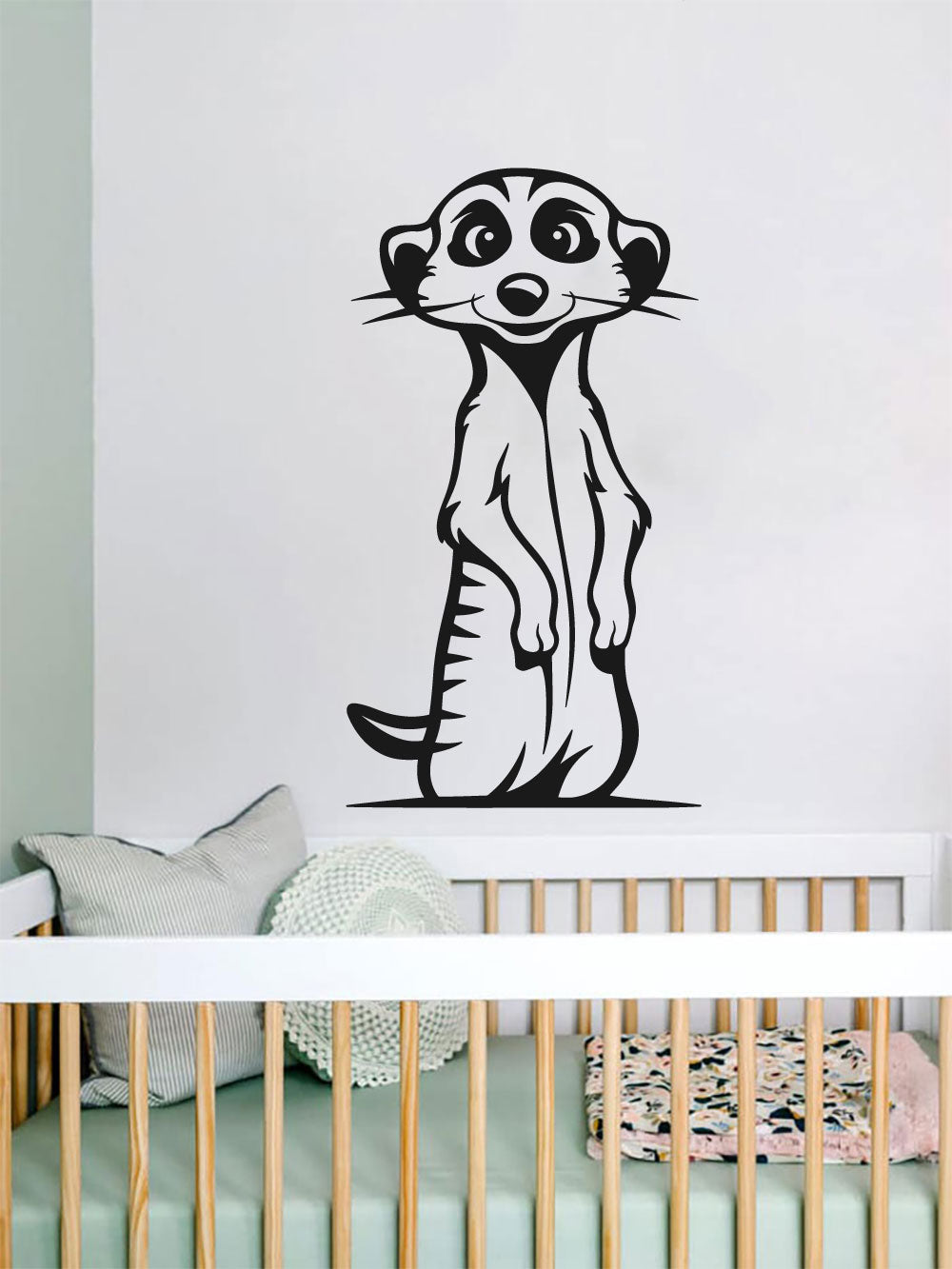 Cute Meerkat Vinyl Wall Decal