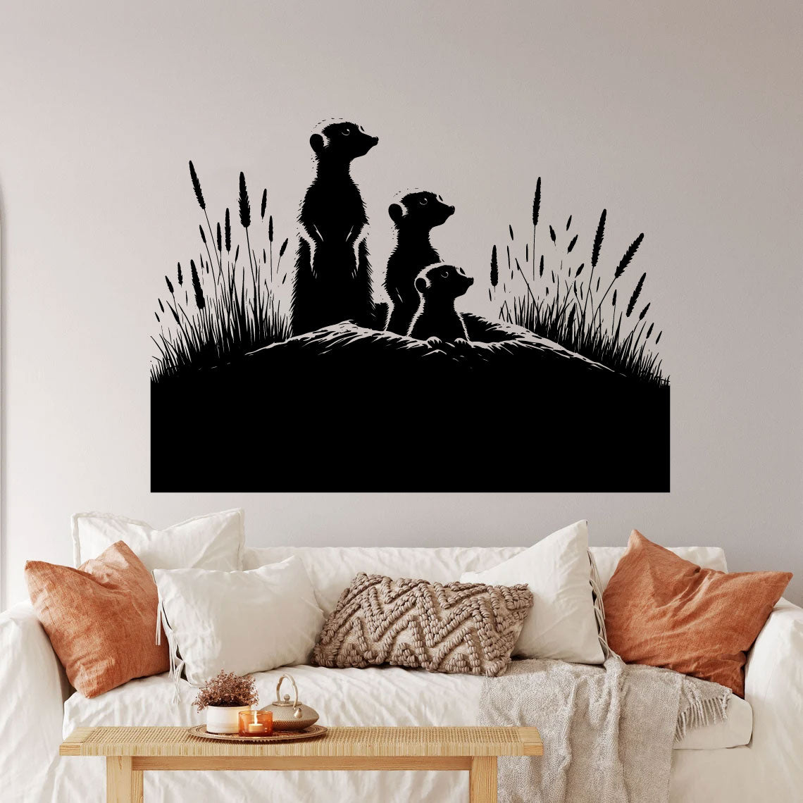 Meerkats Vinyl Wall Decal
