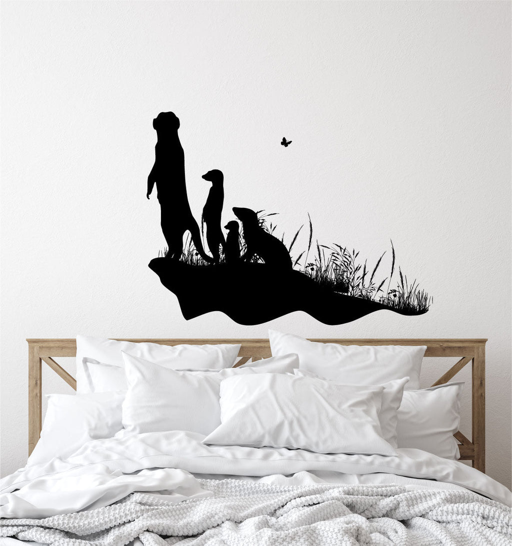 Meerkats Vinyl Wall Decal