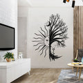 Moon and Tree of Life Vinyl Wall Decal