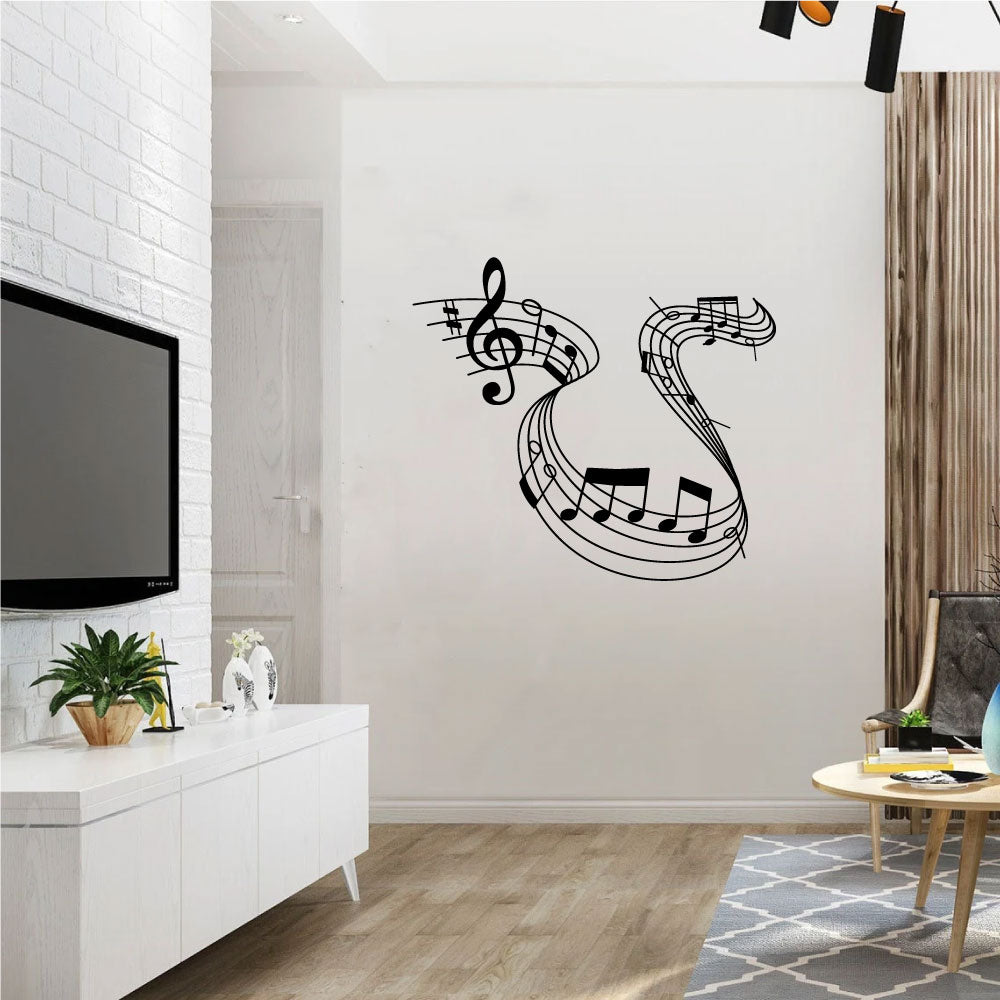 Music Notes Vinyl Wall Decal