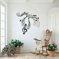 Music Notes Vinyl Wall Decal